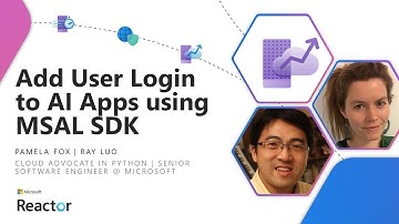 Add User Login to AI Apps using MSAL SDK