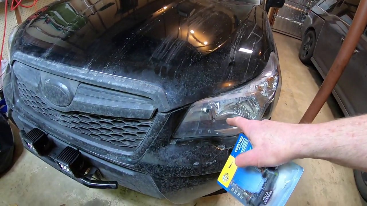 Daytime Running Light Bulb Change Subaru Forester Xt 2014 - Youtube