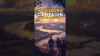 Vicksburg Campaign (1862–63) - Siege That Split the Confederacy! #shorts #history #facts #america