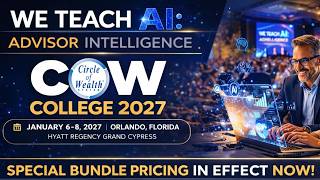 COW College 2027 We Teach AI Advisor Intelligence