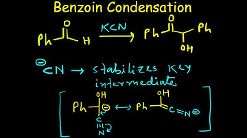 Benzoin Condensation reaction | Mechanism | Role of Potassium Cyanide | Benzoin | Organic Chemistry