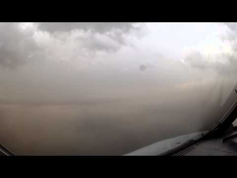 Djibouti HDAM Landing In Sand Storm