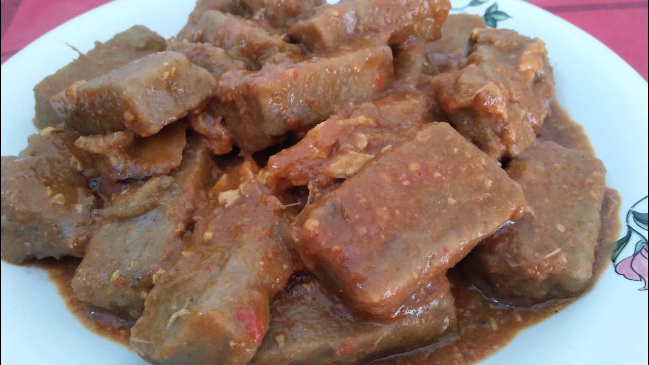 JANTUNG PISANG DI BUAT DAGING BUATAN RASANYA SEPERTI DAGING SAPI ENAK..