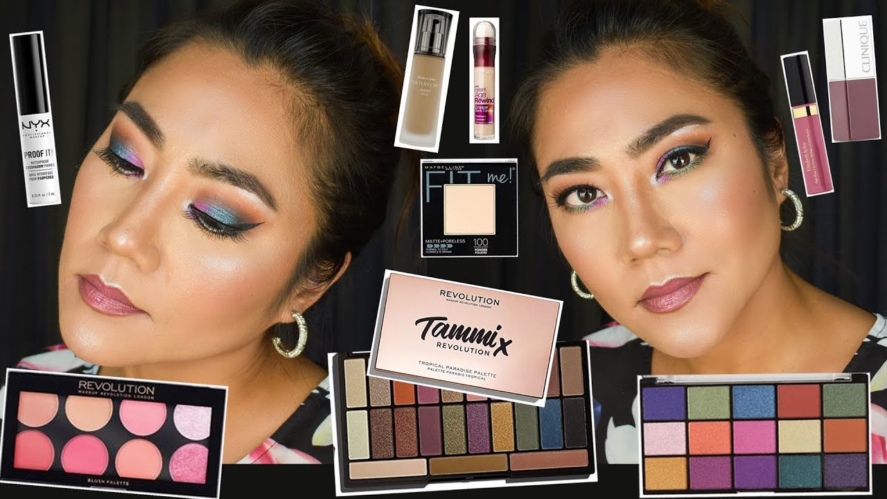 Purple, blue & green eyeshadows – Makeup Revolution x Tammi & Passion for Colour palettes
