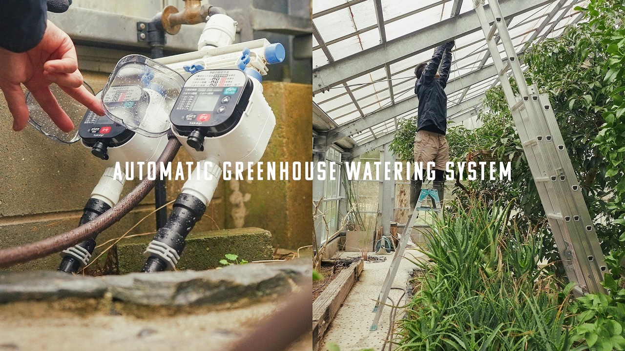 Updating an Automatic Watering System for the Greenhouse - YouTube