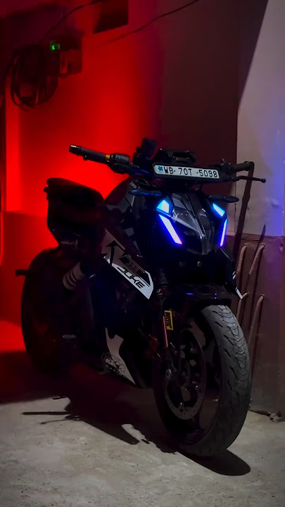 New Ktm Duke 390 RGB DRL Modified😎⚡ #shorts #short #viralvideos #video #trending