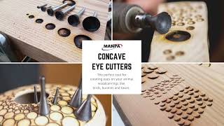 KAT | Manpa Concave Eye Cutters &amp; Mini Collet ER