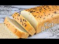 Flourless EggWhite Keto Bread | Tahini Bread | Zero net carbs and 4 Ingredients