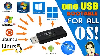 how to make a multi-boot usb flash drive for all operating system