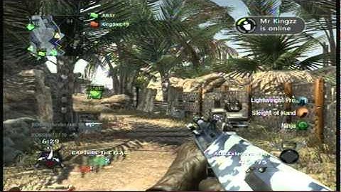 Call of Duty: Black Ops: Capture the Flag on Firing Range (Gameplay)