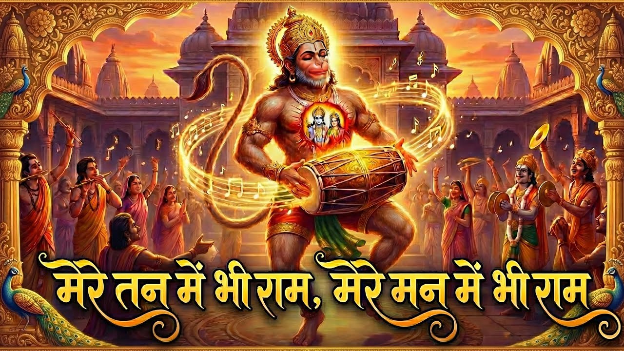 मेरे तन में भी राम मेरे मन में भी राम | New Ram Bhajan 2026 | Hanuman Ji Healing & Soothing Bhajan 