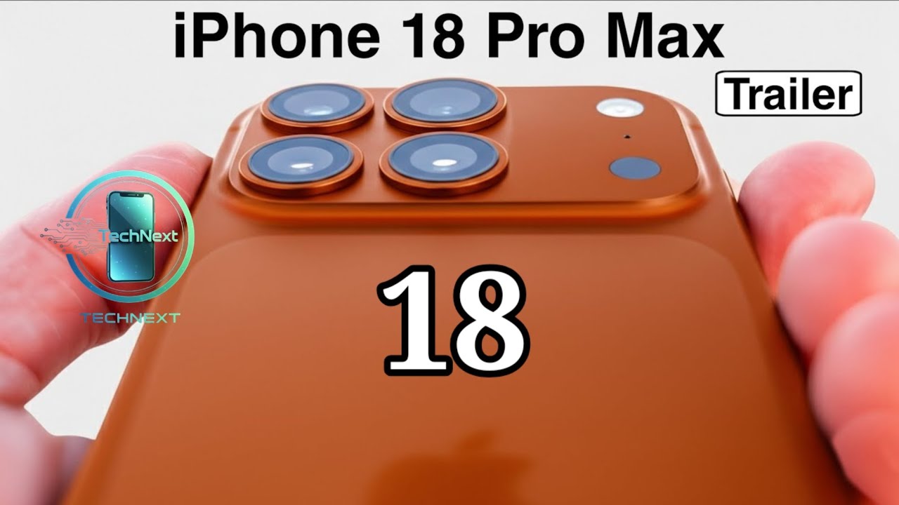 iPhone 18 Pro Max – Insane New Design Leak! Apple’s 2026 Game Changer 🔥
