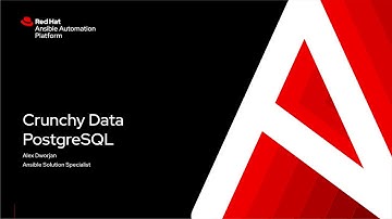 Crunchy Data HA Database for AAP