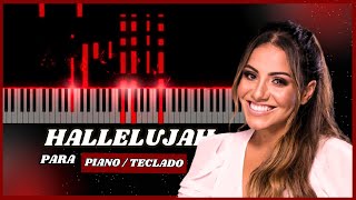 Tutorial (PIANO/TECLADO) Hallellujah - Gabriela Rocha | Piano Cover Tutorial