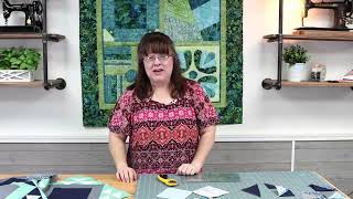 Five Minute Friday:  Perfect Half Square Triangles - The Easy Way!
