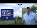 &quot;Way to Make it Stop!&quot; | Rory McIlroy Hits the Flag | 2024 PGA Championship