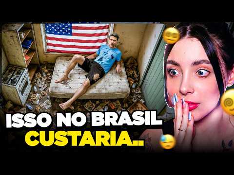 I survived on a MINIMUM WAGE in BRAZIL 🇧🇷 and in the USA 🇺🇸 ‹ Ellen reacting ›