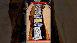 The Ultimate BookTok Table 📖 #books #cosmere #fantasybooks #reading #satisfying #resinart