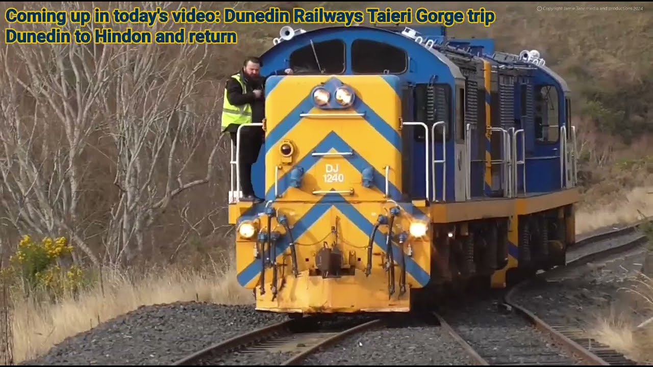 Dunedin Railways Taieri Gorge trip Dunedin to Hindon and return