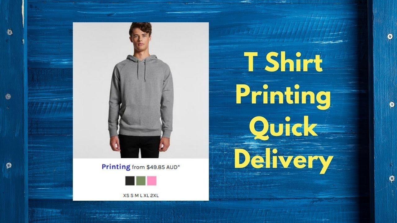 T Shirt Printing Quick Delivery in Brisbane