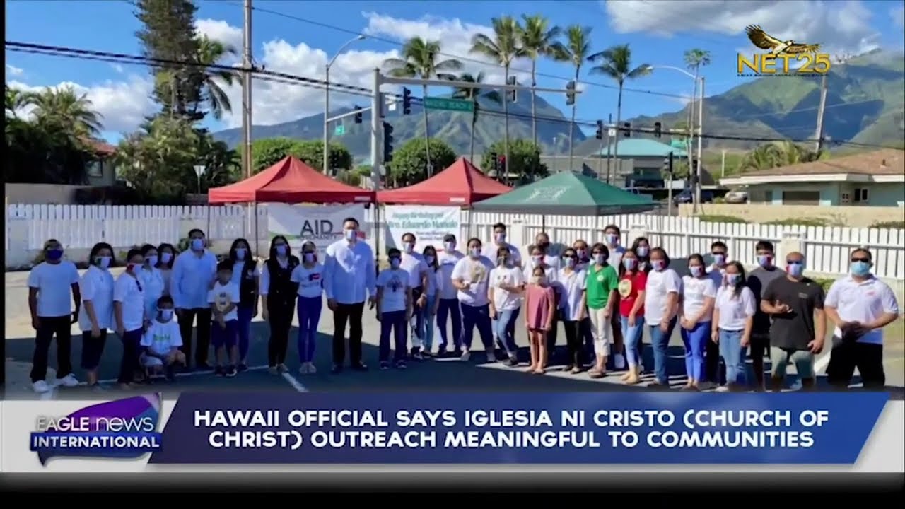 Hawaii official says Iglesia Ni Cristo (Church of Christ) outreach