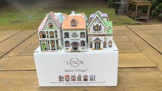 Lenox Halloween Village Spice Jars Autumn 2026