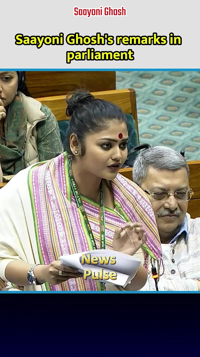 Saayoni Ghosh's fiery speech in parliament | Saayoni Ghosh | #short