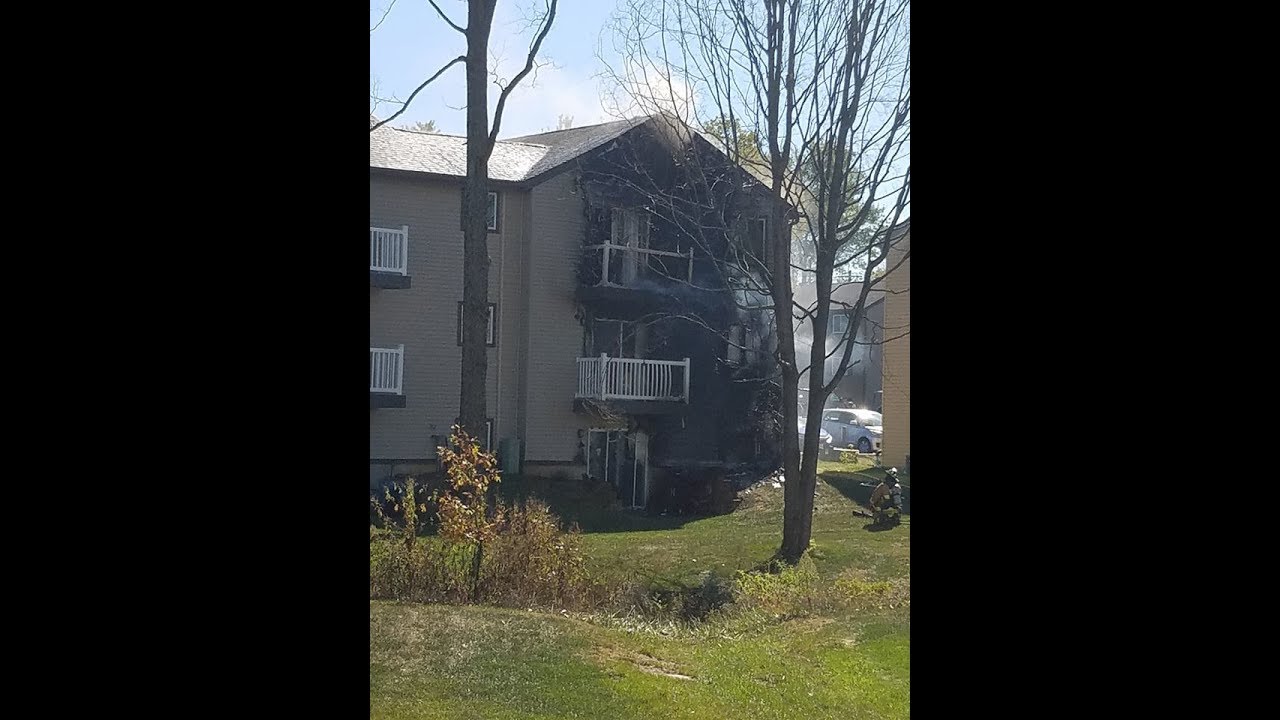 Fire damages Union Township apartments