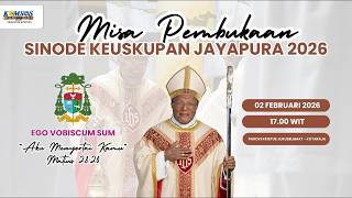 Misa Pembukaan Sinode Keuskupan Jayapura Dan Perayaan Tahbisan Episkopal Ke 3 Mgr Yanuarius Tm You