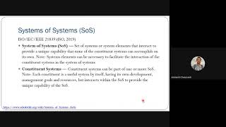 5.1 System of Systems Engineering (SoSE)