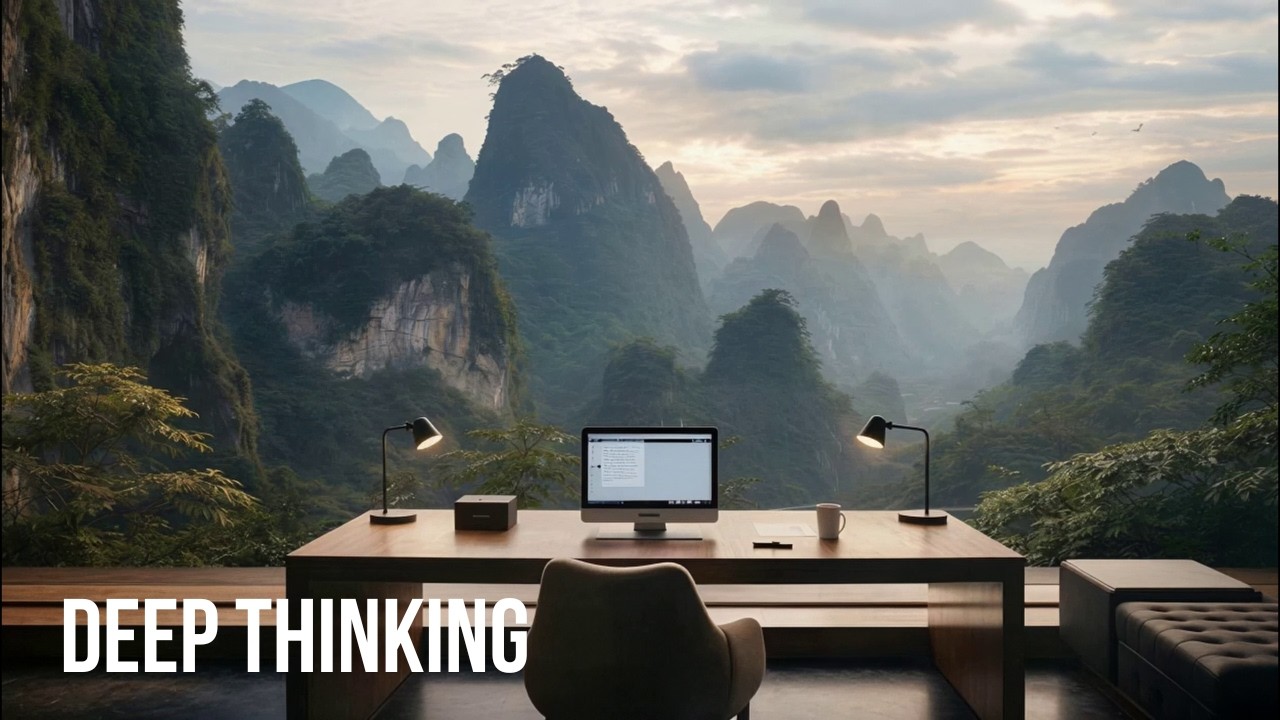 Deep Thinking Focus Music for Work, Study & Strategic Thinking | 3 Hours
