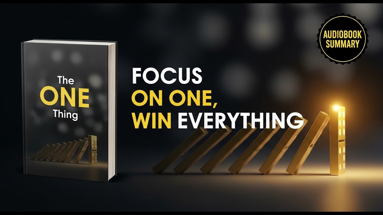 एक सवाल जो आपकी पूरी ज़िंदगी बदल देगा | The ONE Thing Audiobook Summary Hindi