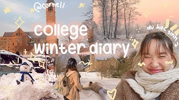 VLOG TIẾNG ANH!! ☃️  48H Du Học Mỹ giữa trời bão tuyết ❄️