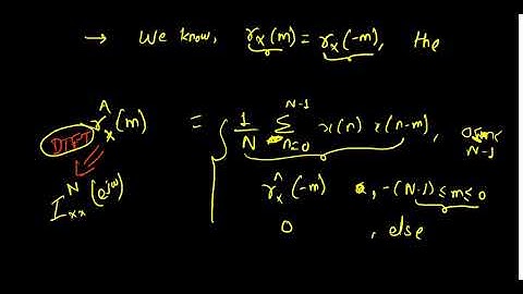 Non-Parametric Spectrum Estimation Methods: Periodogram