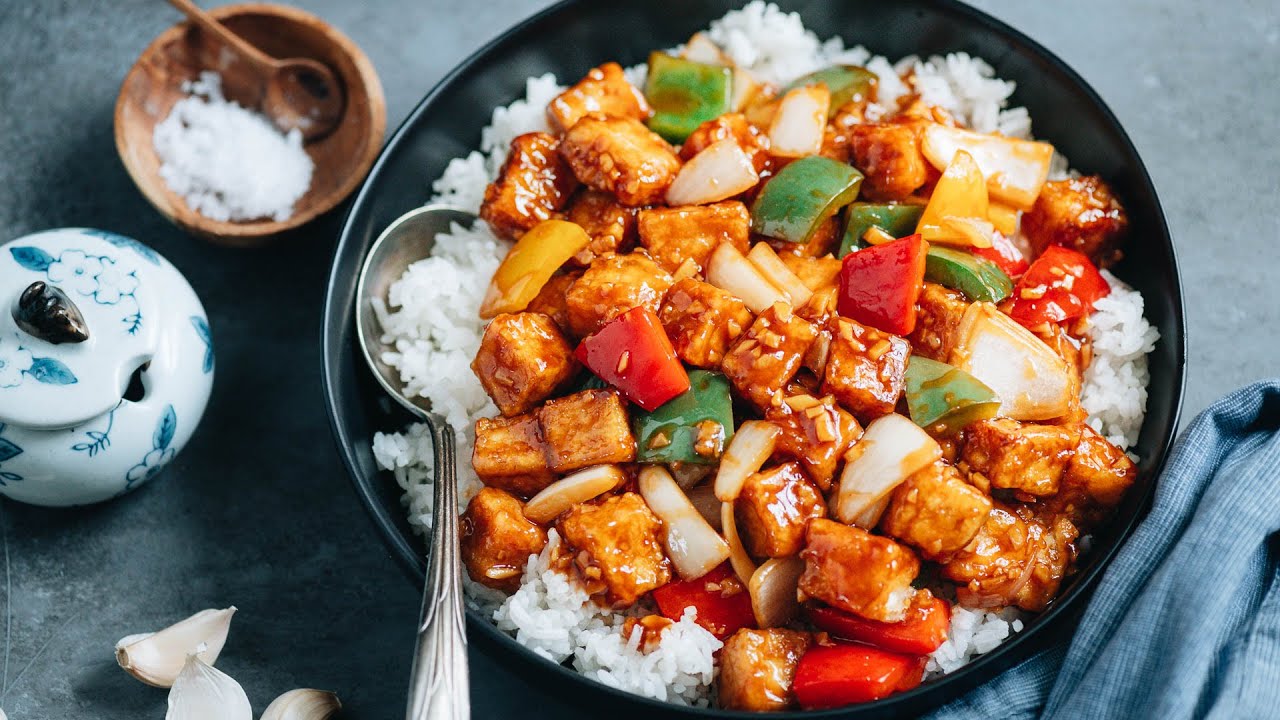 Sweet and Sour Tofu (recipe) 糖醋豆腐 | Omnivore