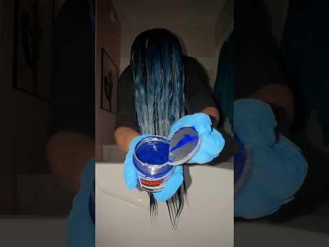 Rafraîchissement de couleur avant de partir à Tahiti 💙 #hairtransformation #haircolor #haircare
