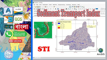 STI || Sediment Transport Index from DEM  in ArcGIS