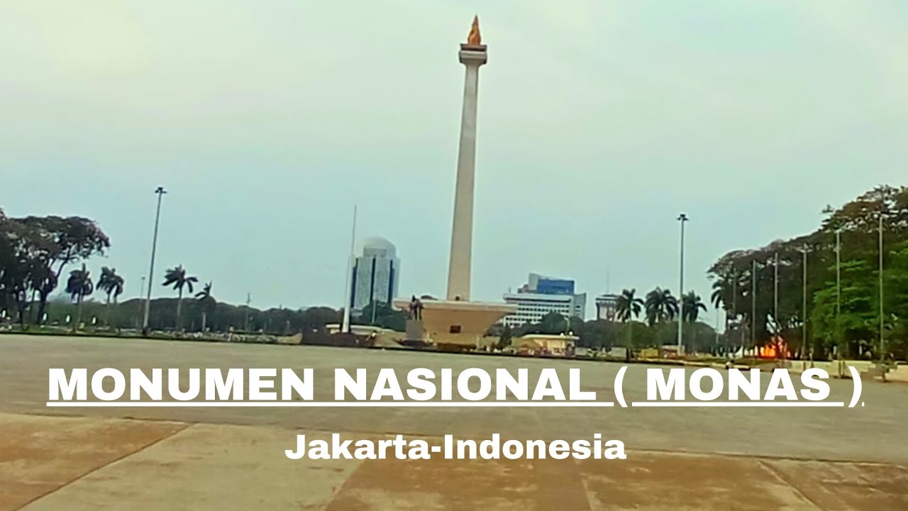 Walking Around Monas ‼️Pintu Masuk parkiran Sepeda motor, mobil,pejalan ...