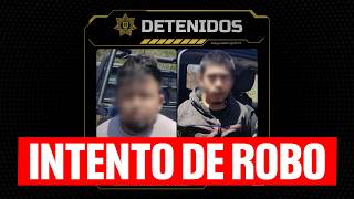 Attempted armed robbery at shopping plaza south of Mérida ends with two arrests