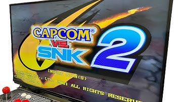 Capcom SNK 2 Arcade Gameplay w/Pandora Platinum Pro