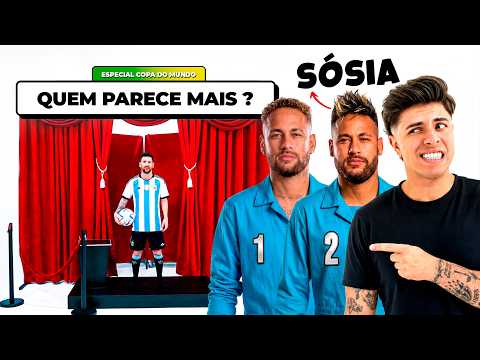 O MELHOR SÓSIA DE JOGADOR GANHA R$500
