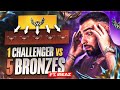 1 challenger tds mat vs 5 fersbronzes  combien de temps peutil tenir  feat ireaz