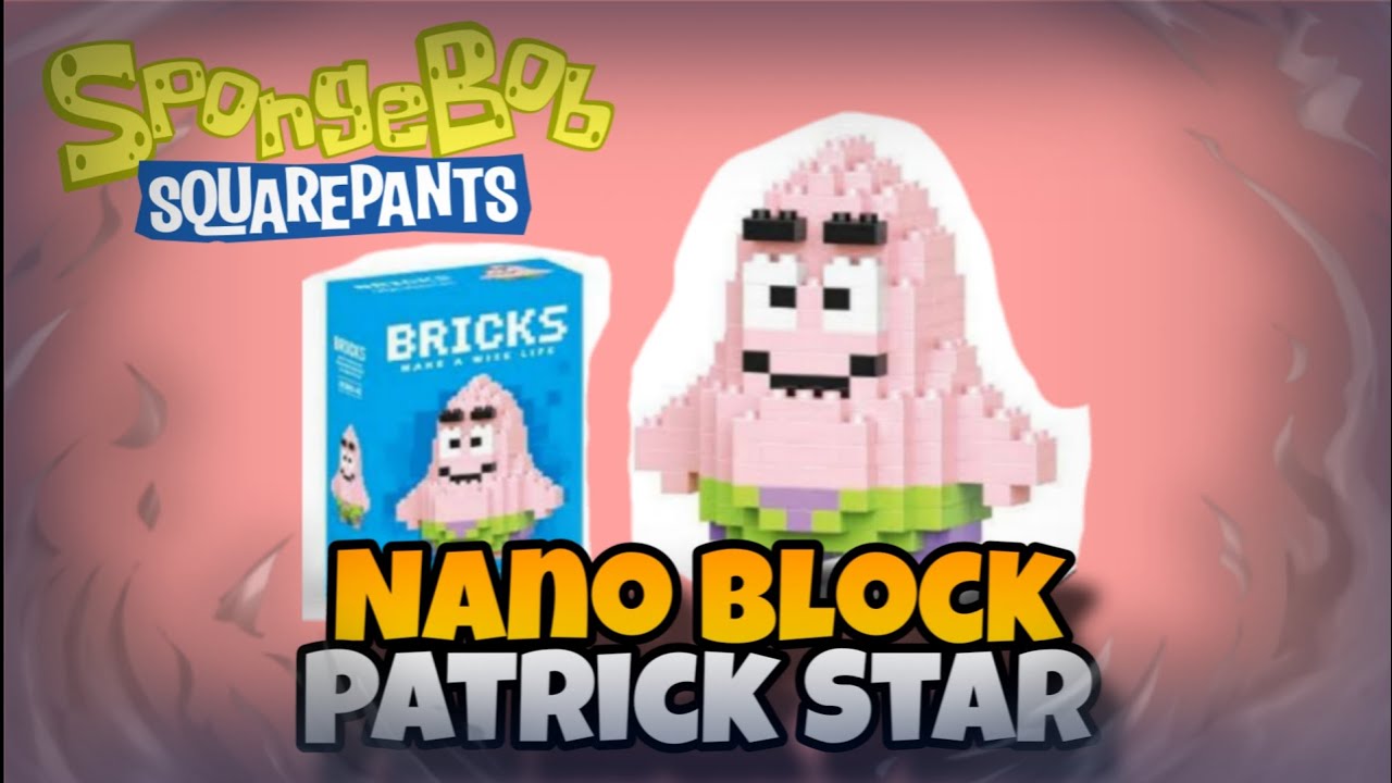 cara merakit Nano Block PATRICK STAR Lego Mini - My Blocks LBOYU 7256 A ...