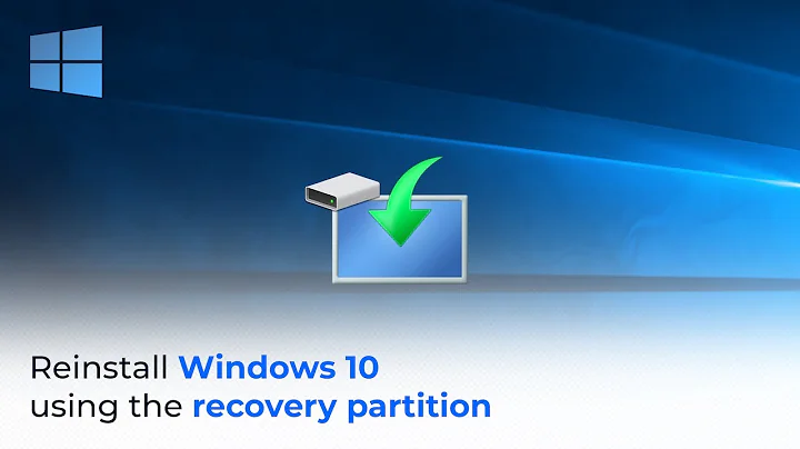 Tutorial: Reinstall Windows 10 using the recovery partition