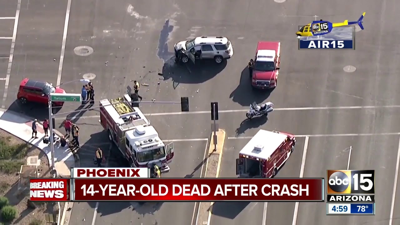 Car Accident Phoenix Az Yesterday
