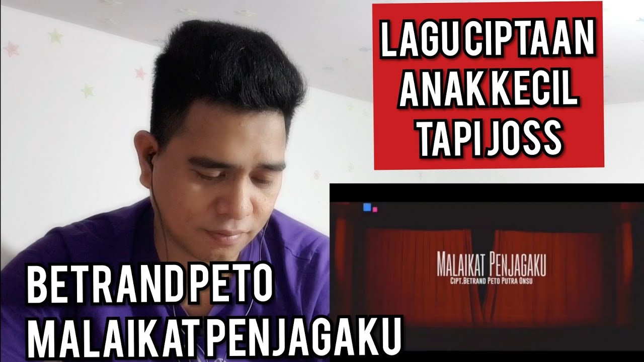 Guru Vocal Komentari BETRAND PETO - MALAIKAT PENJAGAKU (Reaction)