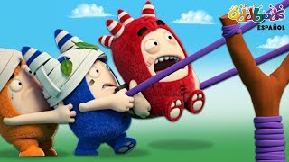 Oddbods | Práctica de Tiro al Blanco | Dibujos Animados Graciosos Para Niños