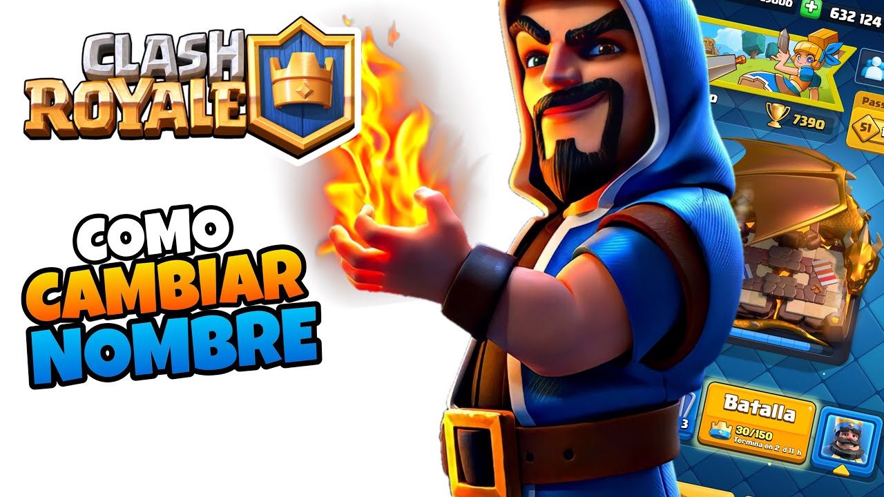 👉 Como CAMBIAR Mi NOMBRE en CLASH ROYALE 🔥 2025 - YouTube