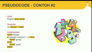 Pseudocode  - Algoritma Pemrograman Dasar Kelas X SMA N 7 Tanjungpinang