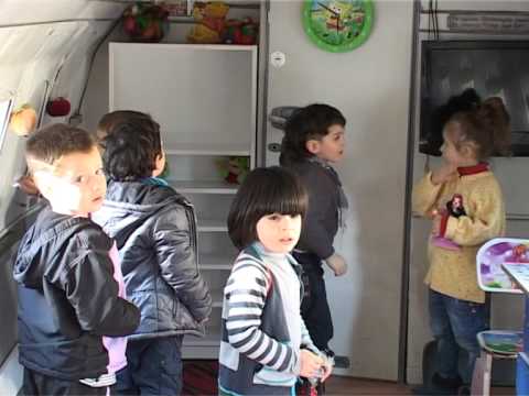 ორიგინალური საბავშვო ბაღი თვითმფრინავში.  ნანა ბუაჩიძის სიუჟეტი